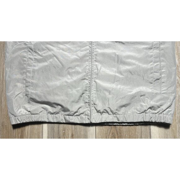 US Polo Assn Beige Fleece Lined Harrington Bomber Jacket - Men’s Large - Picture 7 of 16